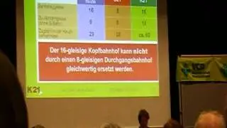 (F) Stuttgart 21 oder Kopfbahnhof 21? - Die Folgen f&uuml;r Baden-W&uuml;rttemberg und T&uuml;bingen