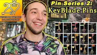 Kingdom Hearts 20th Anniversary Celebration! Pin Series 2: Keyblade Pins Review