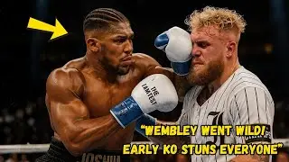 Anthony Joshua vs Jake Paul &ndash; Early KO SHOCKS Wembley Stadium.