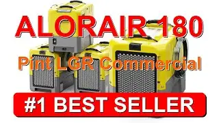 Коммерческий осушитель воздуха ALORAIR LGR на 180 пинт с насосом для подвалов и других помещений ...