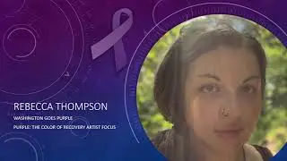 Purple: The Color of Recovery Artist Focus - Rebecca Thompson