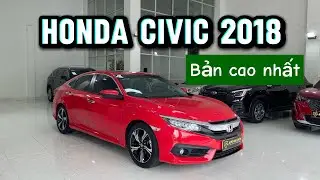 Honda Civic 2018 nhập Thái bản cao nhất một chủ từ đầu 