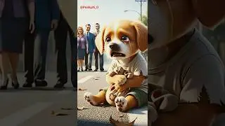 &ldquo;A Very Poor Puppy Gets Rejected Then Finds Work Food And Happiness In Life&rdquo; 🐶💛#ai #animals #puppy