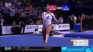 Rachel Baumann Floor Florida vs Georgia 2023 9.875