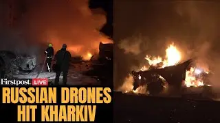 Ukraine LIVE: Russian Drone Attack Injures At Least 32 in Kharkiv, Buildings Burn | N18G