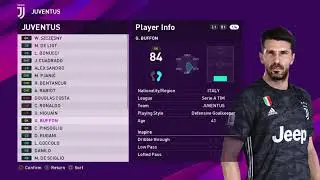 FACE JUVENTUS - PES 2020 1.06.00 datapack/DLC 6.0