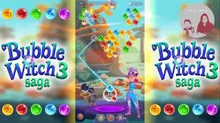 Bubble Witch Saga 3 - Level 36 - 40 - Gameplay