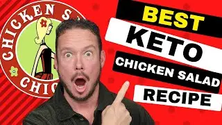 The BEST Keto Chicken Salad! EASY Canned Chicken Keto Recipe