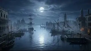 Rain Over the Port of Buenos Aires, 1700s | Historical Ambience for Sleep, Study, Focus