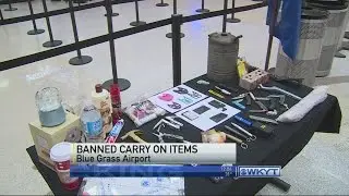 TSA reminds holiday travelers of prohibited items