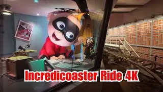 Incredicoaster Ride 4K | Full Disney California Adventure POV | Pixar Pier Thrills