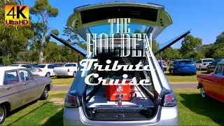 [4K] Virtual Walking Tour - Holden Tribute cars on display | Rymill Park, South Australia