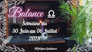 BALANCE ♎ Un besoin URGENT de verbaliser vos &eacute;motions se lib&eacute;rer. Du 30 juin au 06 juillet 2025.