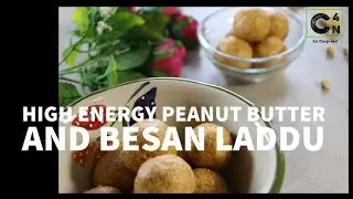 Peanut Butter and Besan Ladoo - High on Calcium, perfect Energy balls for growing and active kids