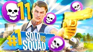 HO VINTO LA MIA PRIMA SOLO VS SQUAD SU FORTNITE !!