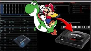 Super Mario World SNES - (Overworld - YOSHI) - Mega Drive/Genesis Arrange (Furnace)