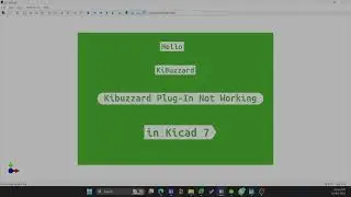 Kibuzzard Plugin Not Working in KiCad 7.0 | Inverted (negative) text on Silkscreen