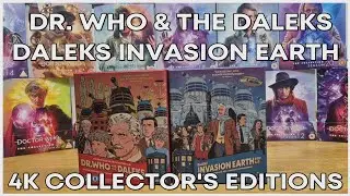 Dr Who & the Daleks | Daleks Invasion Earth 2150 A.D. | 4k Collector's Editions