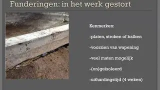Bouwmethoden - funderingen