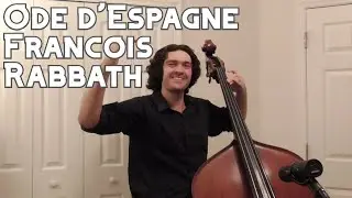 Ode d'Espagne (Ode to Spain) for Solo Double Bass by Francois Rabbath