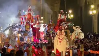 Cabalgata de Reyes en Barcelona 5 de enero de 2025
