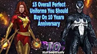 Top 15 Best Uniforms to Buy in Marvel Future Fight 🔥 | 10th Anniversary Thunderbolts Update Guide