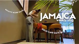 Living & Working in Jamaica 🇯🇲 | Downtown Kingston, YouTube Monetization & Solo Caf&eacute; Date