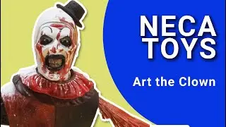 Обзор фигурки Terrifier Art the Clown Bloody Version от NECA Toys Damien Leone