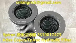 Atlas Copco/Epiroc Hydraulic Filter 6060016682 Epiroc液压过滤器 2310017473 6060016683锂电滤芯 133*1000