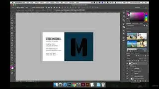 Exporting Final Files and Custom Finishes Custom Business cards in Photoshop