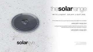 The SolarEye - an innovative solar powered light for footpaths and cycleways