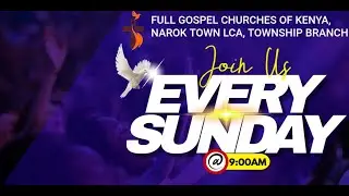 SUNDAY WORSHIP SERVICE -  FIRST SERVICE
