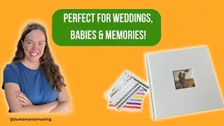 Best DIY Scrapbook Album 2025 | 10x10 Linen Memory Book for Baby, Wedding & Family Keepsakes