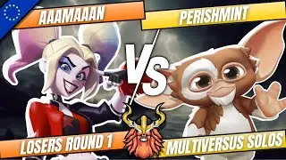 ($100) Asgardian Gauntlet #15 | Perishmint (Gizmo) VS AAAMAAAN (Harley) | MultiVersus