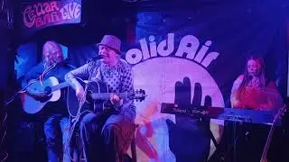 Moonbeams (Conrad Barr) with guests for Solid Air at Chaplins And The Cellar Bar: The Velvet Drone