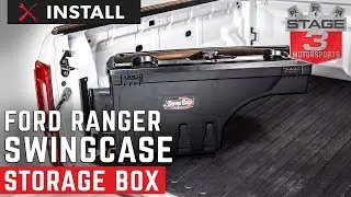 2019-2023 Ranger Undercover Swing Case Storage Box Install