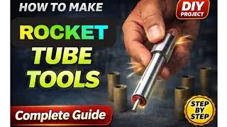 BP Rocket Tube TOOLS Professional | PYRO TOOLS #pyrotechnics #diy #diwali #fireworks #experiment