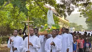 Rosary Procession by the Students of Bigard Memorial Seminary, Enugu.