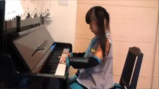 『千本桜』　初音ミク　ピアノ　☆小学１年生(６歳)