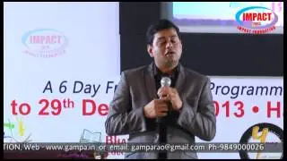 How to Get what you want ?  by CA Pavan kumar founder srimedha at IMPACT2013 DEC