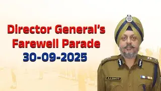 LIVE | CISF | Director Generals Farewell Parade...!