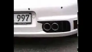 Porsche 997 Turbo with exhaust flap by CargraphicTS
