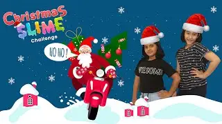 Christmas Slime Challenge #slimechallange #lovelylavenders