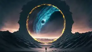 Relaxing Ambient Montage AI Dimensional Travel