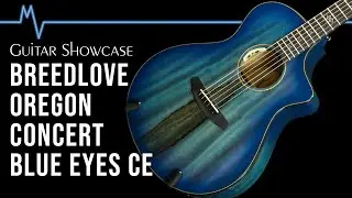 Breedlove Guitars Oregon Concert Blue Eyes CE