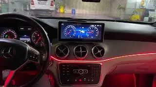 Mercedes CLA Ambiyans Aydınlatma Ve Multimedya