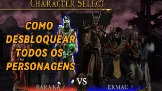 Como desbloquear tudo no Ultimate Mortal Kombat: Shaolin Monks