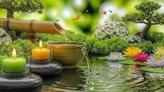 Relaxing Piano Music & Gentle Water Sounds for Deep Sleep, Calm the Mind,Relieve Stress-Anxiety 24/7