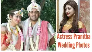 Actress Pranitha Wedding Photos 😍 Heroin Pranitha Subhash Marriage Photos | Pranitha Subhash Photos