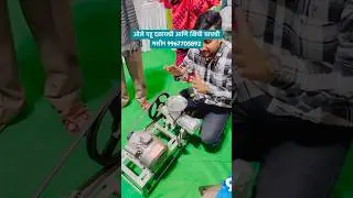 ओले गहू दळणारी मशीन 🔥 Live Demo | Heavy Duty Flour Mill #foodprocessingmachine